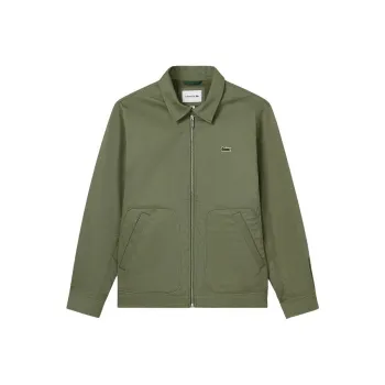 LACOSTE SS25 Jackets Coats Men's Khaki Green