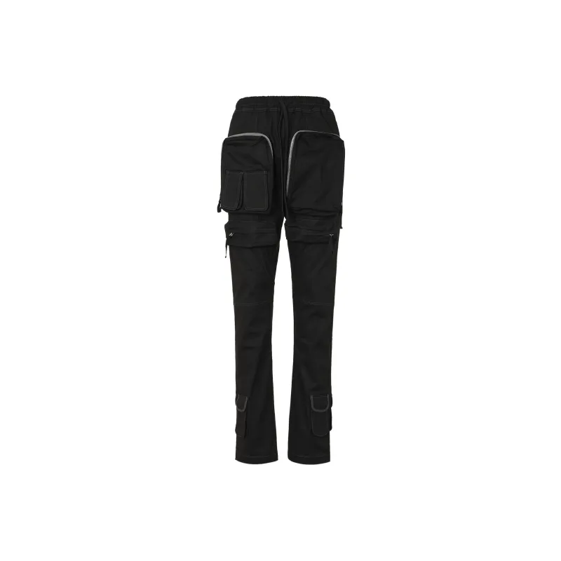 Far Archive Casual Pants Unisex Black-0
