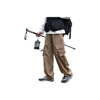 RAP PANDA Cargo Pants Unisex Rose Red