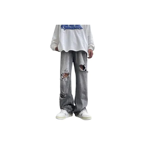 Three blessings Jeans Men Blue