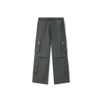 BONELESS Cargo Pants Unisex Washed Gray