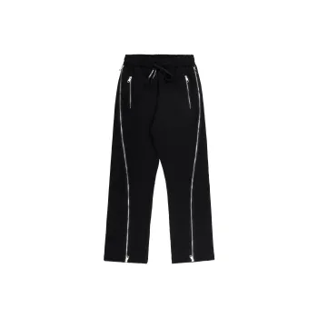 XINYINSU Casual Pants Unisex Black