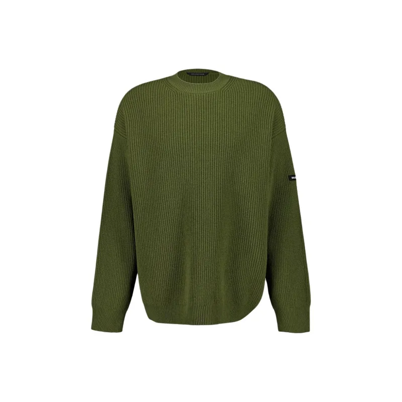 Balenciaga Sweater Men's Khaki Green-0