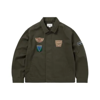 Thisisneverthat FW24 Souvenir Jacket Charcoal Jacket Unisex Charcoal Gray