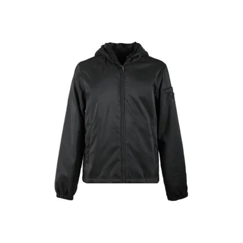 PRADA Jackets Coats Men's Black