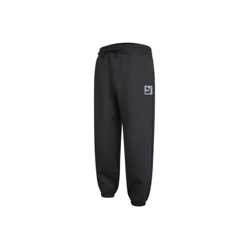 PUMA Knitted Sweatpants Men Black