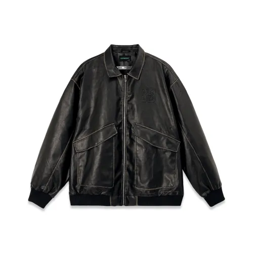 BD.POWER UP+ Leather Jacket Men's Black
