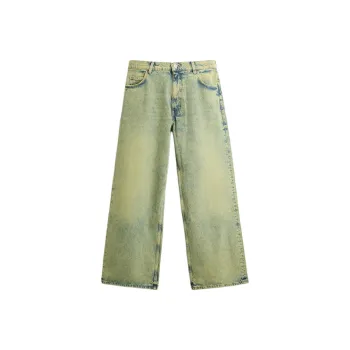 ZARA Jeans Men Yellow