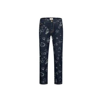 23R+ Straight Fit Soft Comfortable Jeans Men's Blue