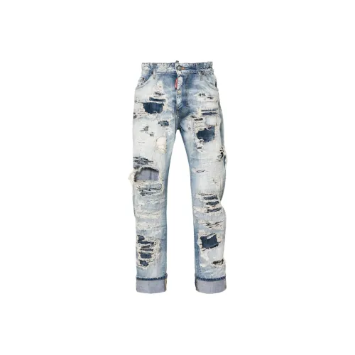 DSQUARED 2 Big Brother Distressed finish Jeans