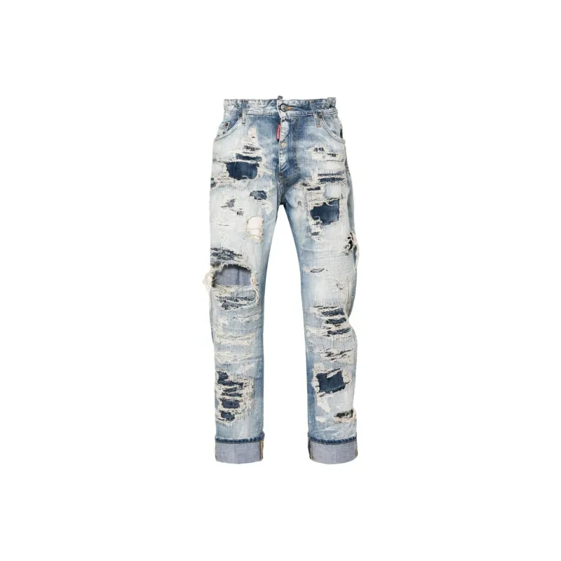 DSQUARED 2 Big Brother Distressed finish Jeans-0