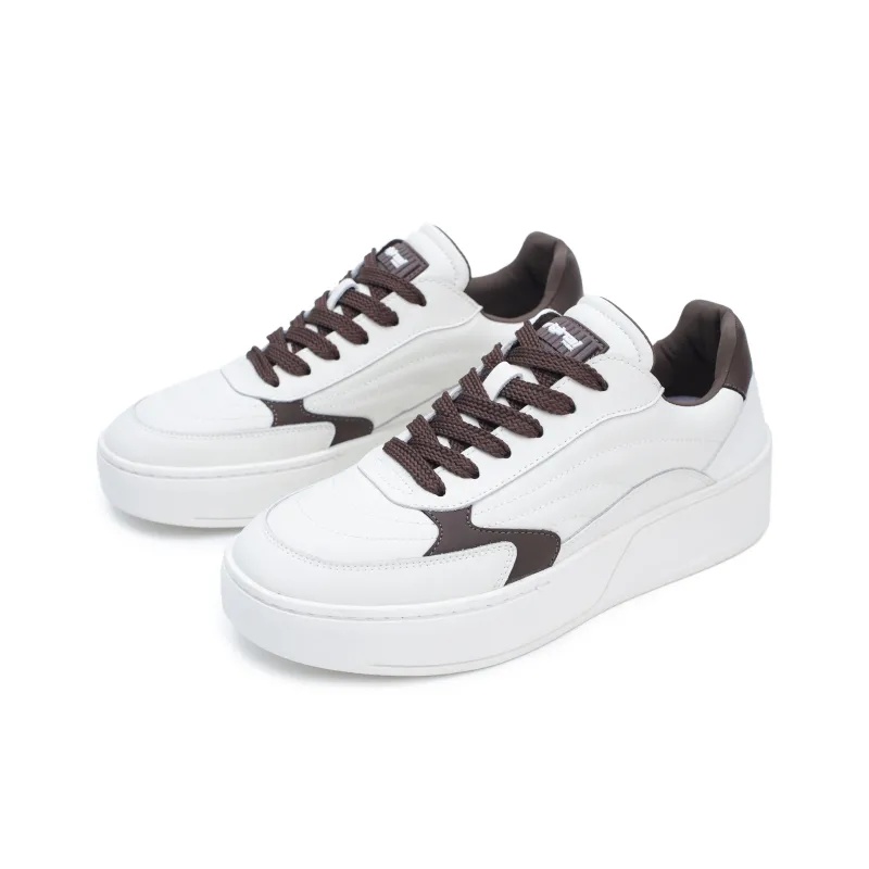 Rummaden Low Top Skateboard Shoes Men's White-1