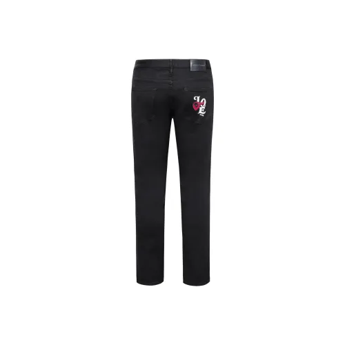 Ea7 Emporio Armani embroidered-logo cotton shorts Grün