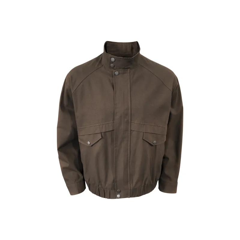 FORCEPULR Jackets Coats Unisex Dark Green-4