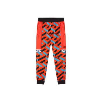 VERSACE Casual Pants Men Red