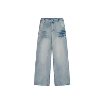NOOING Jeans Unisex Blue