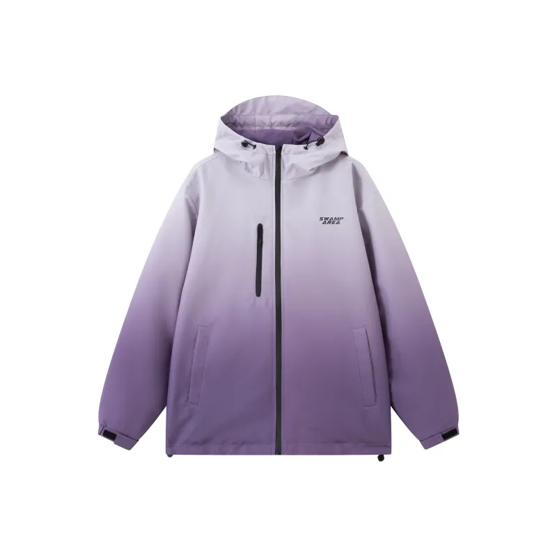 SWAMP AREA Jackets Coats Unisex Aurora Purple-0