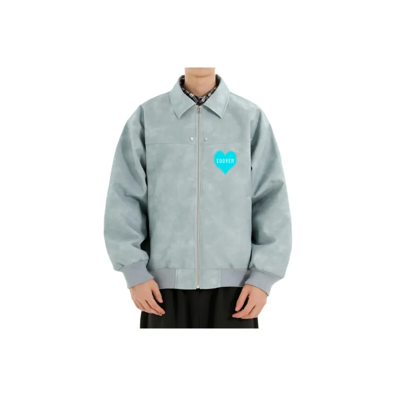 EOOVEN Leather Jackets Unisex-0