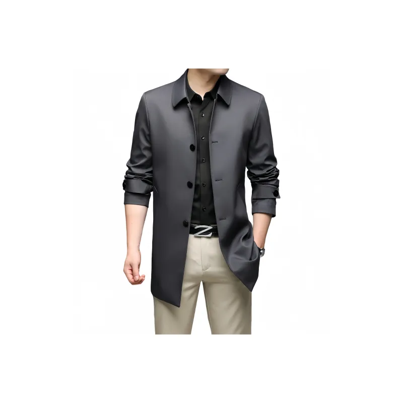 PIERRE CARDIN Trench Coat Men's-3
