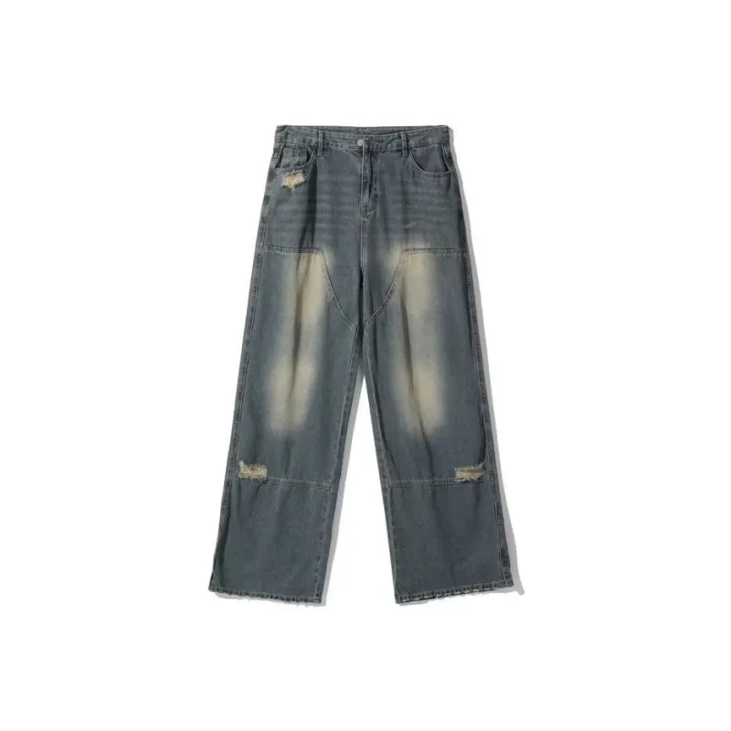 PAINT STAIN Jeans Unisex Blue-0