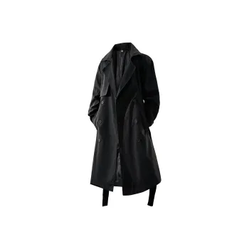 Cotton Trench Coats Unisex