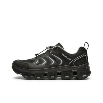 GOLDLION Cushioning Slip Resistant Support Outdoor Shoes Men's Black