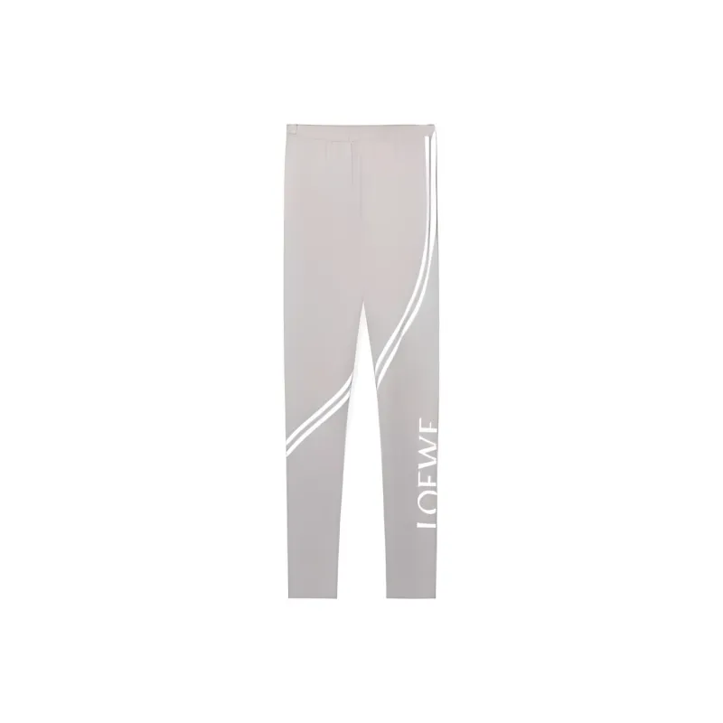 LOEWE Knitted Sweatpants Men Light Gray-0