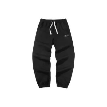 MOBI GARDEN 100% Cotton Knitted Sweatpants Pants Unisex
