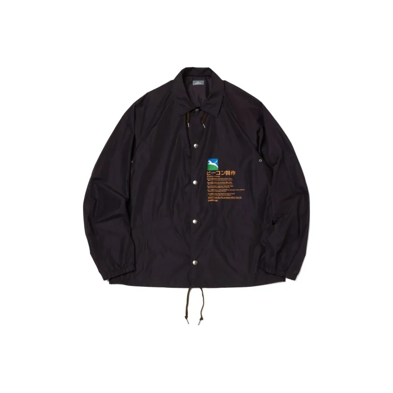 Kolor SS25 BEACON Jackets Coats Unisex Dark Purple-0