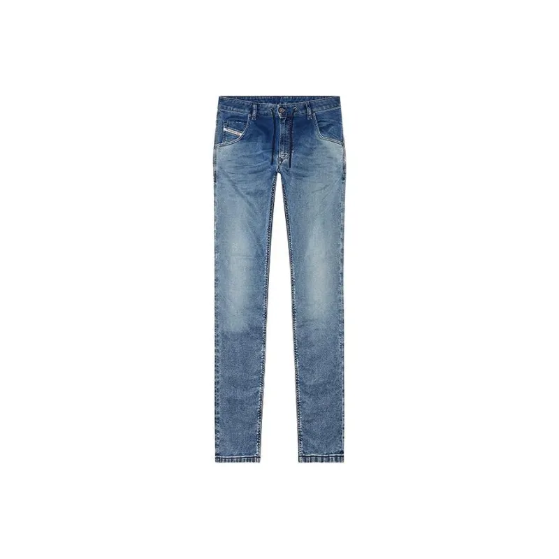 DIESEL Front Tie Fastened Slim Jeans-0