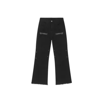 Voguo Relay Bootcut Jeans Unisex Black
