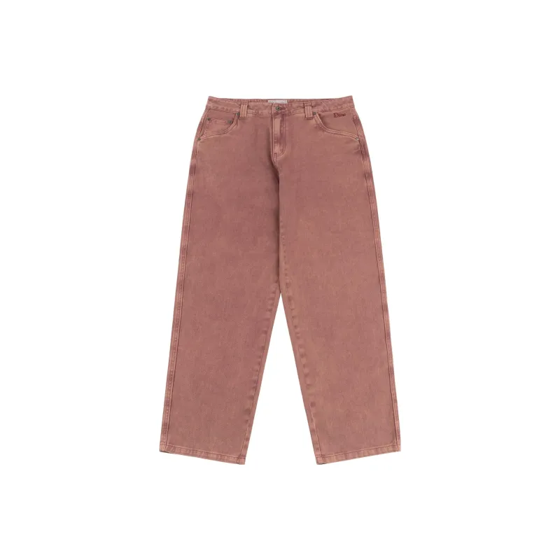 Dime Jeans Unisex Burgundy-0
