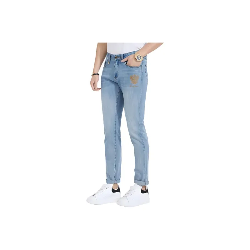 Raidy Boer Jeans Men's Light Blue-0