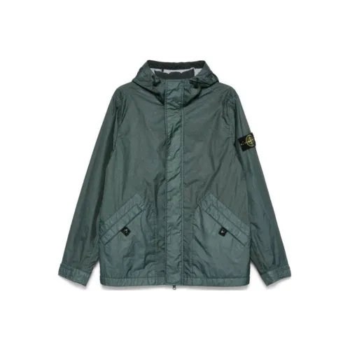 STONE ISLAND Compass Patch Hooded Jacket