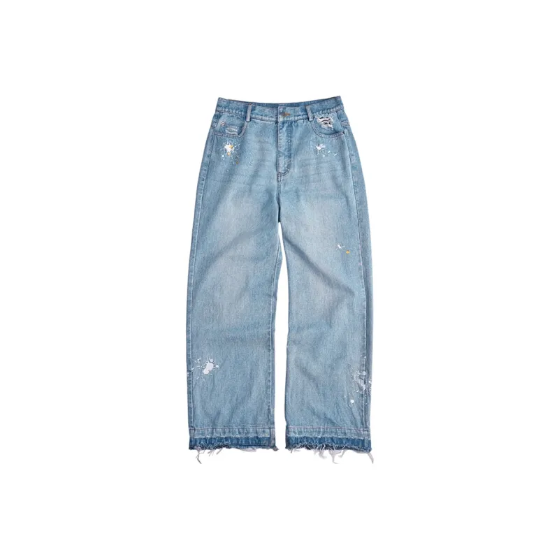 NST NONSTOP Jeans Unisex Washed Blue-0