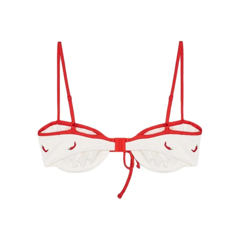 ZARA Bikinis Women's White-1