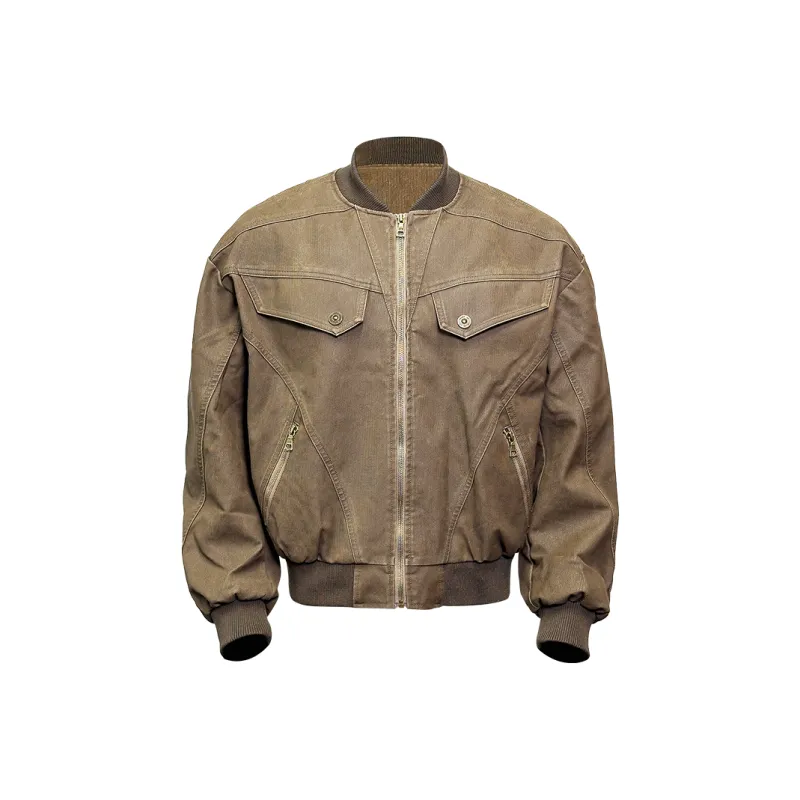 SOCKKEY Jackets Coats Unisex Brown-0