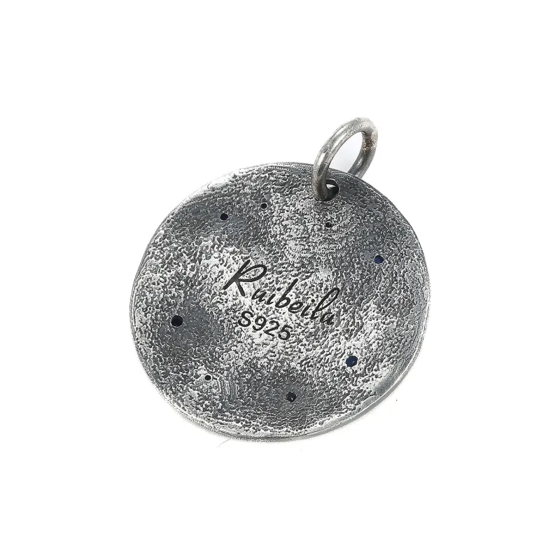 Ruibeila 925 Sterling Silver Necklaces Unisex-4