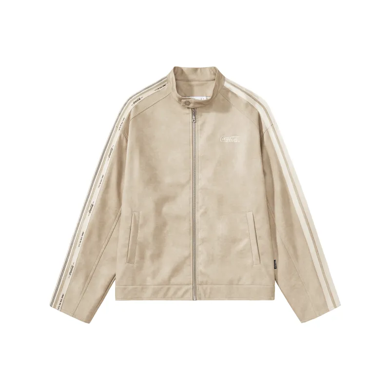 Coca-Cola Leather Jacket Unisex-4