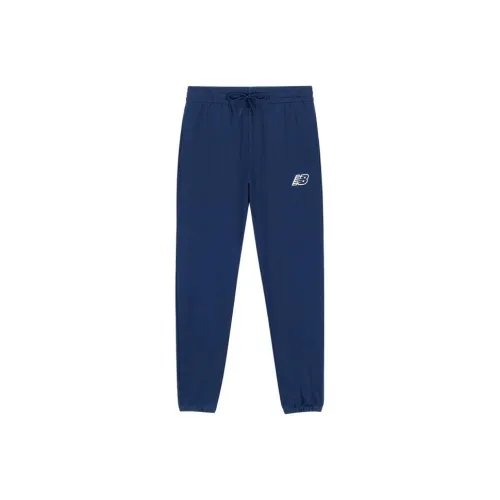 New Balance Sport Seasonal Knitted Sports Pants Men's Marine Blue