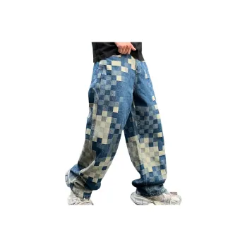 IJRJ Jeans Unisex Blue