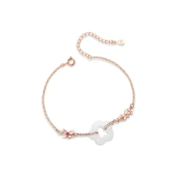 CLARKIA FLOWER Chalcedony Bracelets Women's