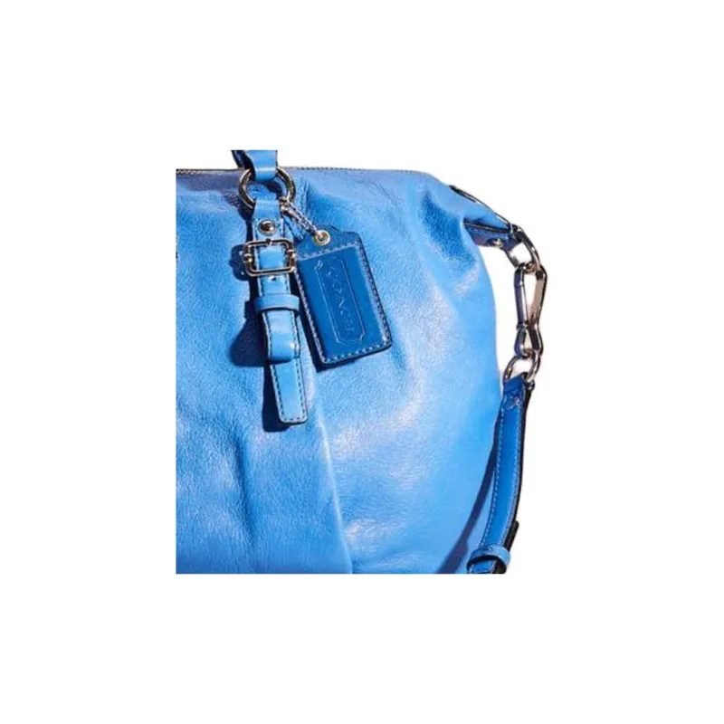 COACH Madison Leather Crossbody Handbags Large Size Unisex Blue-1