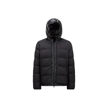 Moncler Zip Up Hooded Puffer Jacket