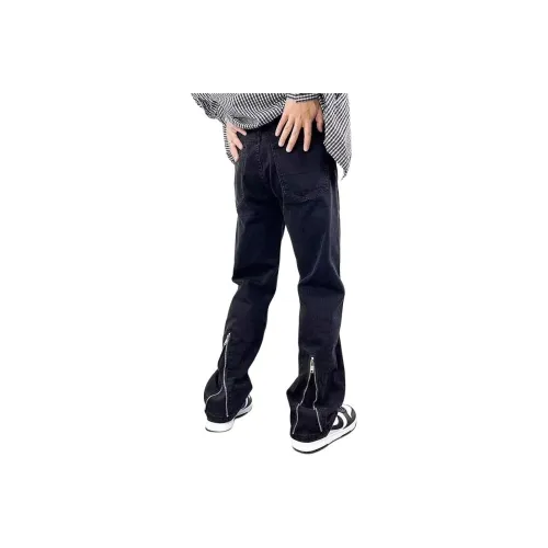 PANDA ADEVIL Jeans Unisex Black