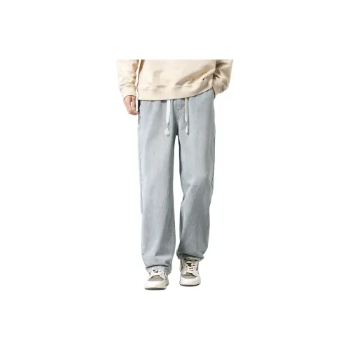 Tonlion Jeans Unisex Vintage Blue