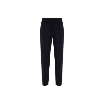EMPORIO ARMANI Striped Detail Drawstring Track Pants