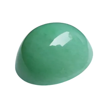 Jade Blossom Ice Glutinous Jadeite Ring Face Women's