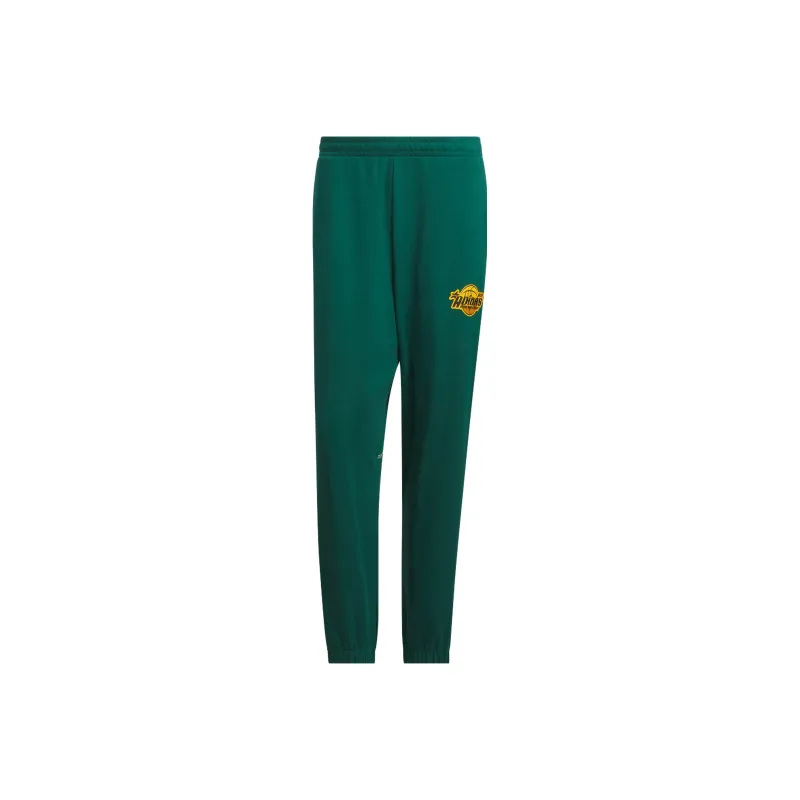 Adidas Knitted Sports Pants Men's Forest Green-0