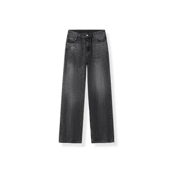 WILD LEADER Jeans Unisex Black Thick